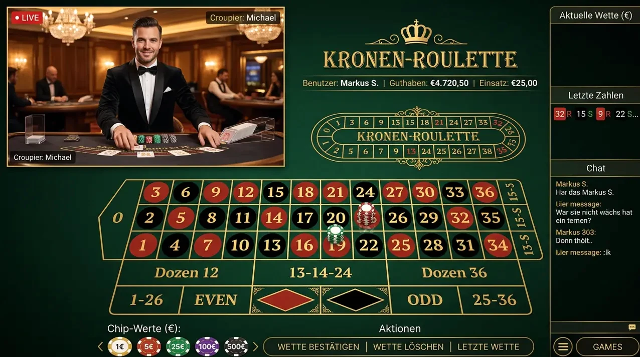 Live Casino im Coldbet